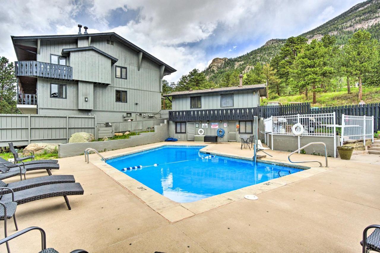Cozy Condo On Fall River - 1 Mile To Rmnp Gate! Estes Park Luaran gambar